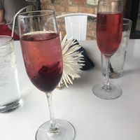 Mimosas  at Blue Dog Bistro in Ocean Springs