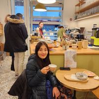 Enjoying this amazing place! at Graines du Jour in Paris