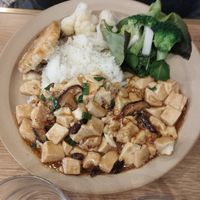 Tofu mopa at Graines du Jour in Paris