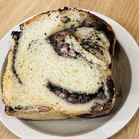 Dessert (sesame brioche)  at Graines du Jour in Paris