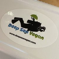 Awesome logo! at Deep Sea Vegan in Nashville
