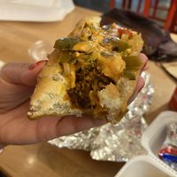 Sicilian dog had the best kind of tastes! at Deep Sea Vegan in Nashville