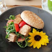 African Jungle Bagel at Organic Jungle in Gran Canaria