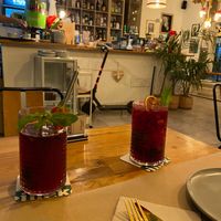 Mocktails at Organic Jungle in Gran Canaria