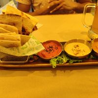 Trio de hummus at Organic Jungle in Gran Canaria