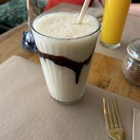 Lovely Brown smoothie  at Organic Jungle in Gran Canaria