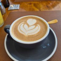 Oat flat white at Organic Jungle in Gran Canaria