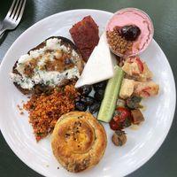 Sunday brunch buffett  at Junk Vegan in Ankara