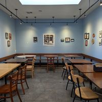 interior at Spielman Bagels and Coffee Roasters in Portland