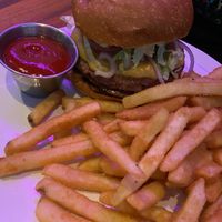 Impossible burger at Monster Vegan in Philadelphia