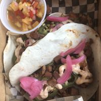 Cubano Tacos  at Monster Vegan in Philadelphia