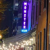 Exterior at Monster Vegan in Philadelphia
