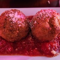 Mac&cheese balls at Monster Vegan in Philadelphia