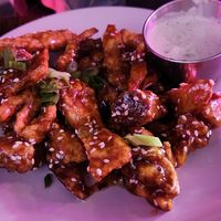 Wings at Monster Vegan in Philadelphia