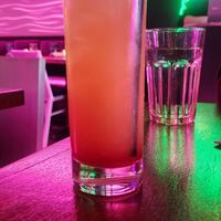 Dead before sunrise non alcoholic drink at Monster Vegan in Philadelphia