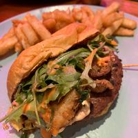 Cthulhu Burguer at Monster Vegan in Philadelphia
