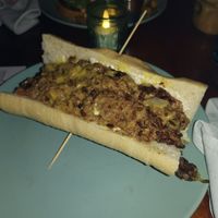 Cheese steak hogie at Monster Vegan in Philadelphia
