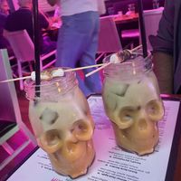 Halloween drinks  at Monster Vegan in Philadelphia