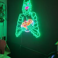 Neon at Monster Vegan in Philadelphia