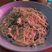 Truffle alfredo   at Monster Vegan in Philadelphia