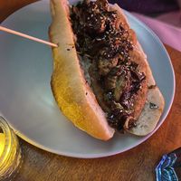 General Tso’s sandwich  at Monster Vegan in Philadelphia