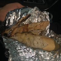 Garlic bread   at Monster Vegan in Philadelphia