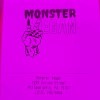  at Monster Vegan in Philadelphia