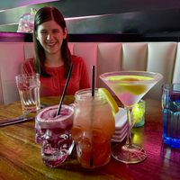 My friends enjoyed the “fun” drinks but I wanted a reliable martini !  at Monster Vegan in Philadelphia