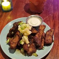 TIKI WINGS #Veganuary at Monster Vegan in Philadelphia