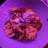 S'mores bread pudding (a little dry) at Monster Vegan in Philadelphia