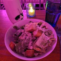 Ceaser salad at Monster Vegan in Philadelphia