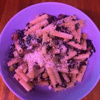 Sausage and ziti   at Monster Vegan in Philadelphia