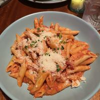 Penne alla vodka  at Monster Vegan in Philadelphia