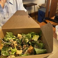 Caesar salad  at Monster Vegan in Philadelphia