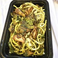 pistachio pesto (take out)  at Monster Vegan in Philadelphia
