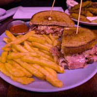 The best Reuben! at Monster Vegan in Philadelphia