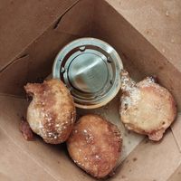oreo beignet at Monster Vegan in Philadelphia