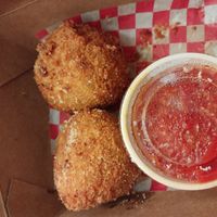 mac and cheese balls at Monster Vegan in Philadelphia