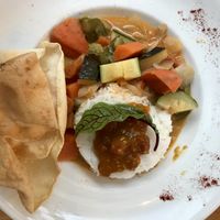 Veg curry at Hilli Restaurant & Cafe in Norfolk Island
