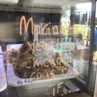 Daily salad at The Olive Cafe in Norfolk Island