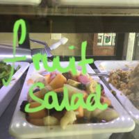 Daily salad at The Olive Cafe in Norfolk Island