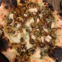 Vegan chef's special pizza at KOPIKU in Oconnor