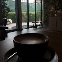 Great coffee  at Carrots The Vegan Kitchen in Bangkok
