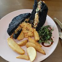 Egg mayo sandwich at Carrots The Vegan Kitchen in Bangkok