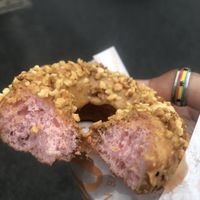 Peanut butter donut  at Carrots The Vegan Kitchen in Bangkok