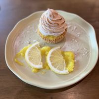 Lemon Meringue Pie  at Carrots The Vegan Kitchen in Bangkok