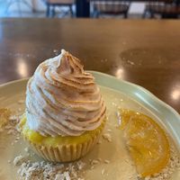 That lemon tart is terrible, I made better one at home, not recommended!  at Carrots The Vegan Kitchen in Bangkok