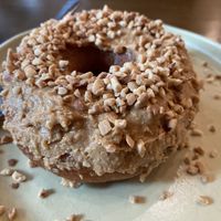 PB donut  at Carrots The Vegan Kitchen in Bangkok