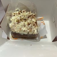 Tarta de zanahoria. at Carrots The Vegan Kitchen in Bangkok