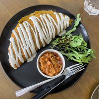 Kichererbsen Omelette   at Carrots The Vegan Kitchen in Bangkok